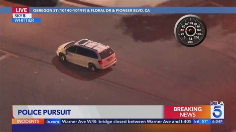 Sky5 LIVE: Authorities pursue reckless driver in Los Angeles County